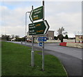A478 directions sign, Pentlepoir in SA69 9BH