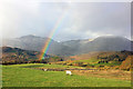 End of the Rainbow at Llan Ffestiniog in LL41 4LG