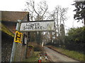 Fingerpost on Mill Lane, Shiplake in RG10 8HE