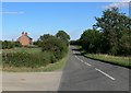 Medbourne Road towards Drayton in LE16 8SB