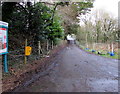Access road to Saundersfoot railway station in SA69 9NQ