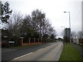 Blackhalve Lane leaving Wolverhampton in WV10 8QL