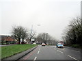 Bromford Road Approaching Island For Oldbury Ring Road in B69 4JE