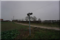 Fingerpost near Nut Tree Farm in LN11 0TX