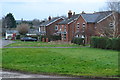 Houses on the edge of Lockerley Green in SO51 0JD