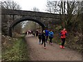 Runners on the Monsal Trail in DE45 1NZ