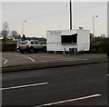 Fast food stall alongside the A48 Parkwall Hill, Monmouthshire in NP26 5TZ