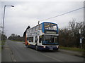 Bus at Laughton Lane End, Morton in DN21 3GB