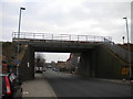 Railway bridge across Lea Road, Gainsborough in DN21 1LH