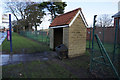 Bus shelter on Strensall Road, Strensall in YO32 5AB
