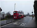 Bus in Addington Road in CR2 8AY
