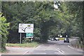Entering Surrey at A286 / A287 junction in GU27 3AA