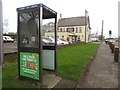 Telephone box, B1505, Cramlington in NE23 2DL
