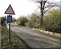 Police Speed Check Area sign, Fulbrook in OX18 4BZ