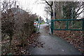 Footpath towards Lees Hall Avenue, Sheffield in S14 1FB