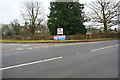 Junction of Akeman Street and Heyford Road at north end of Kirtlington in OX5 3JL