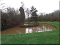 Pond next to the Monarchs Way in WR9 0NF