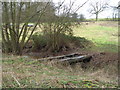Tractor bridge over the Elmley Brook in WR9 0PY