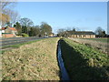 Drain beside Main Road, Newport in HU15 2PN