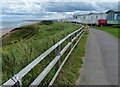 England Coast Path at the Crimdon Dene Holiday Park in TS27 4DW