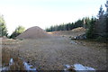 Gravel Quarry in the forest on Scoot More in AB37 9BQ