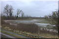 Flooded field near Appleford in OX14 4PQ