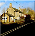 House on the west side of the A361, Fulbrook, West Oxfordshire in Fulbrook