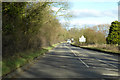 A3102 towards Wootton Bassett in SN15 4DJ