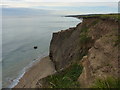 Cliffs and beach north of Seaham in SR7 0PB