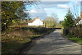 Road north from Compton Bassett in SN11 8SW