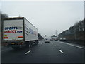 M1 southbound near Revel Wood in Sitwell Ward