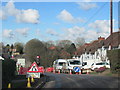 Road Works on Church Road Redditch in B97 5EZ