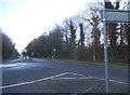 Roundabout on Buckingham Road, Whitchurch in HP22 4JT