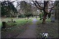 Graveyard at All Saints Church, Elsham in DN20 0RD