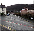 Junction of Sarn Lane and Hawarden Road, Hope, Flintshire in Hope Community