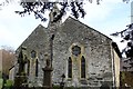 St Sannan's Church - west wall in LL16 5HL