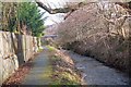 Path alongside the Burdiehouse Burn in EH17 8WL
