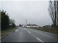 A52 nears The Barley Mow in Friskney Eaudyke