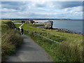 Path along the coast at Frenchman's Bay, South Shields in NE33 3HS