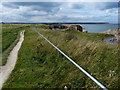 Coastal path at Trow Point, South Shields in NE33 3HS