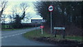 Lightwood Lane and the A44 in WR6 5LT