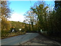 Bend in Waverley Lane in GU9 8ES