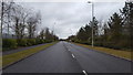 Broad empty road in Bitteswell with Bittesby