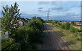 Railway line in West Harton, South Tyneside in NE34 9TL