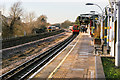 Northwick Park station, looking west towards Harrow in HA1 3TP