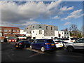 Crowded car park, Banstead in SM7 2BE
