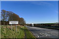 The Wessex Ridgeway path approaching Beckhampton along the A4 in SN8 1QU