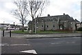 Houses at corner of Newmains Road and Sandy Road in Renfrew