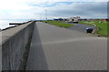 Esplanade and England Coast Path at Seaton Carew in TS25 1XD