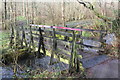 Footbridge, Ebbw Fach River in NP13 1SP